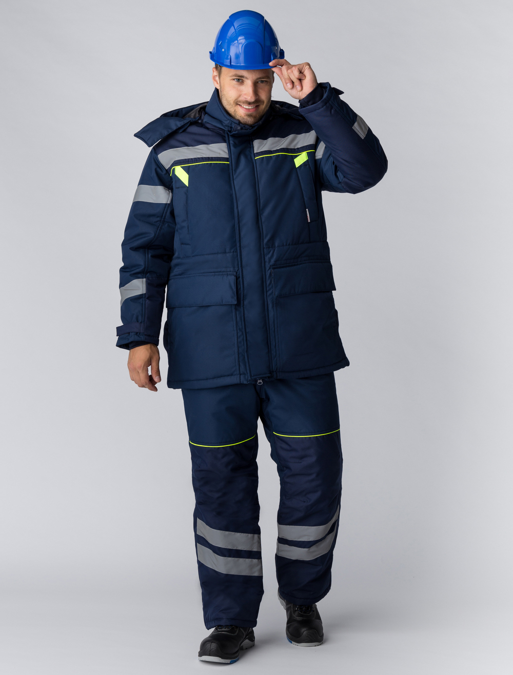 Костюм зимний ProfLineSpecialist (тк.Восток-мембрана) п/к, т.синий