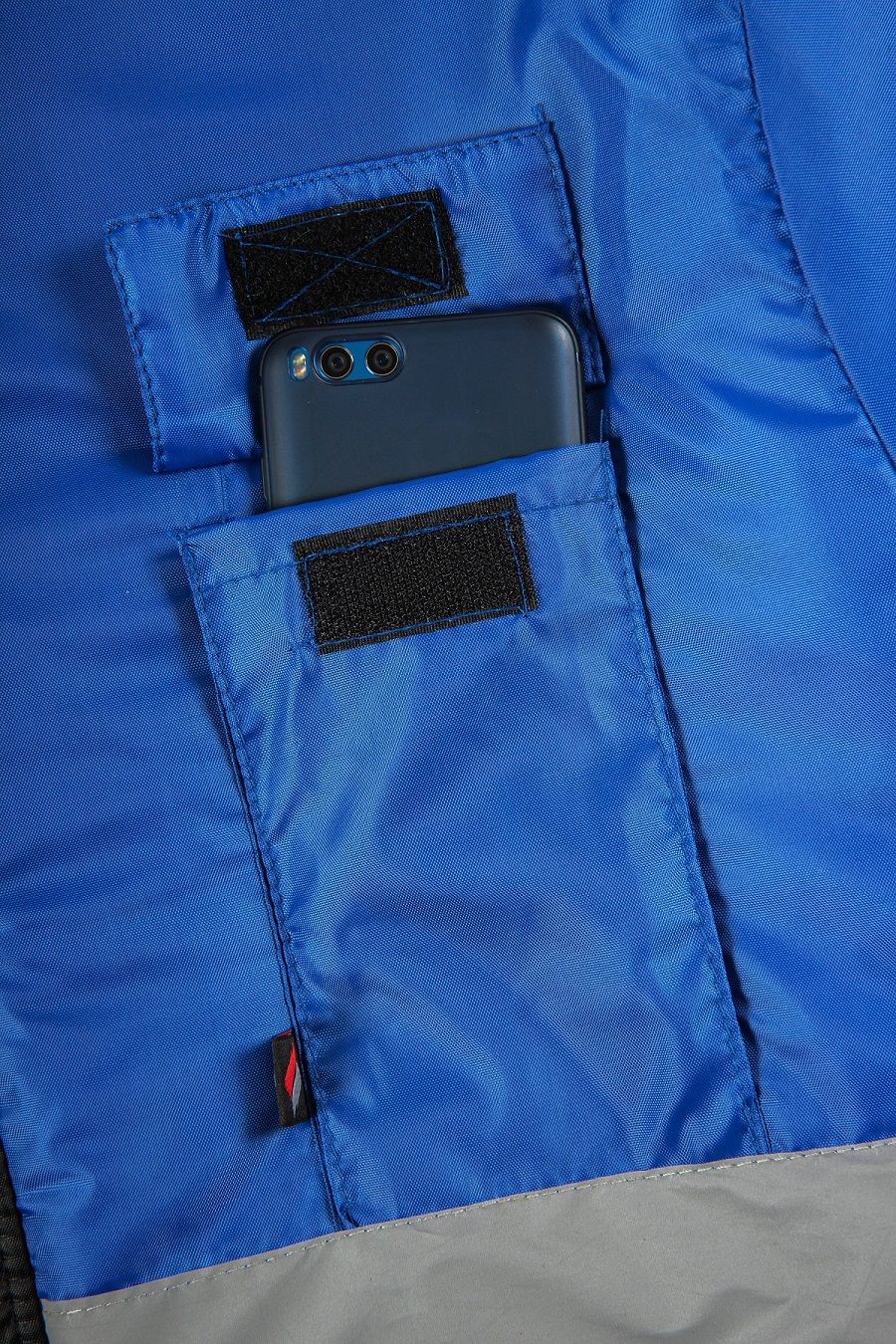 Костюм зимний Мегрес-2 СОП (тк.OxLine,90) п/к, васильковый/черный