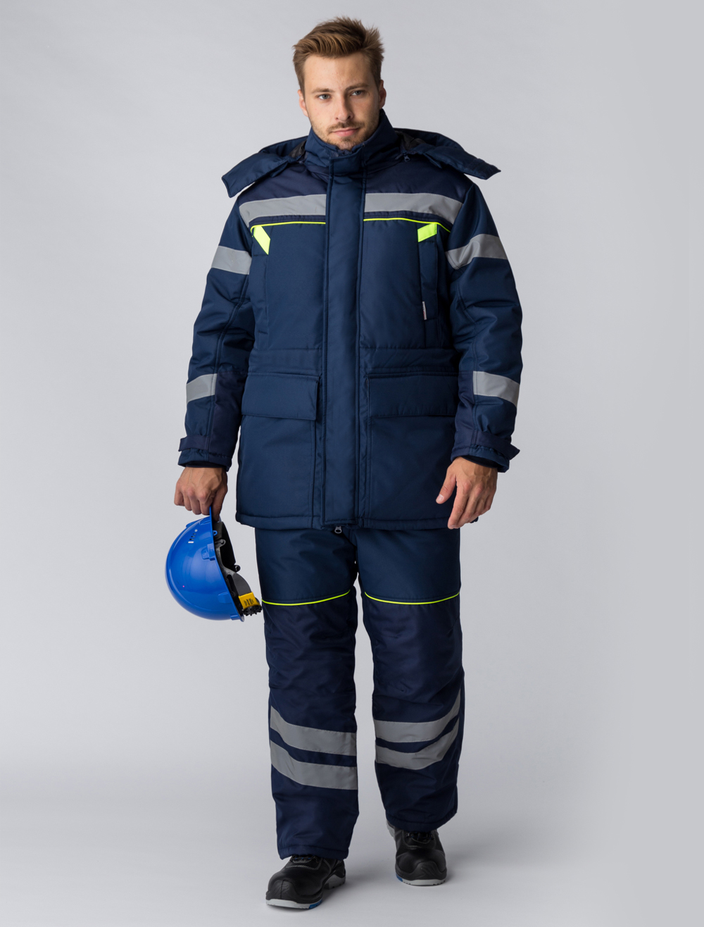 Костюм зимний ProfLineSpecialist (тк.Восток-мембрана) п/к, т.синий