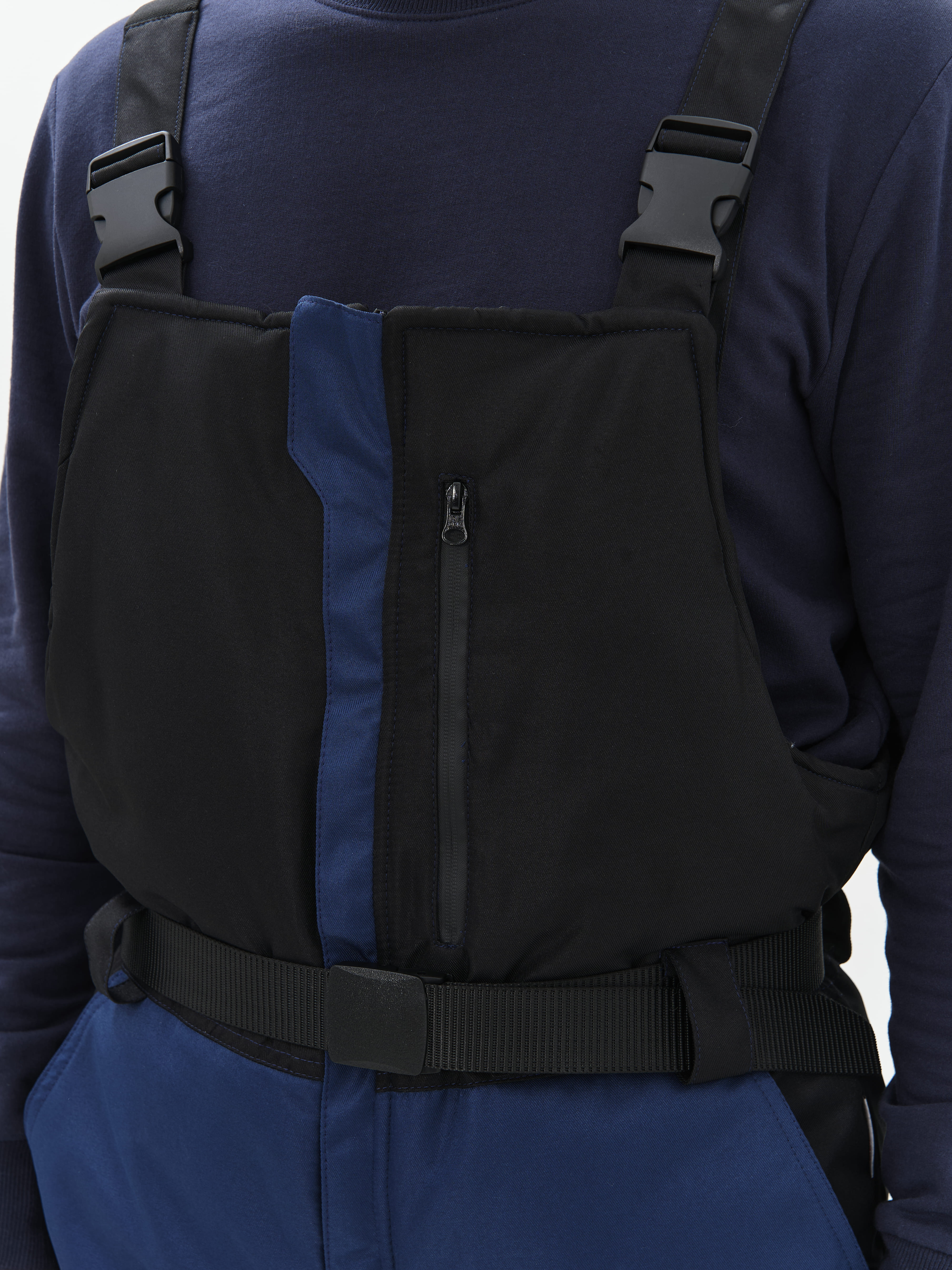 Полукомбинезон зимний ProfLineSpecialist (тк.Мембрана,180), т.синий/черный