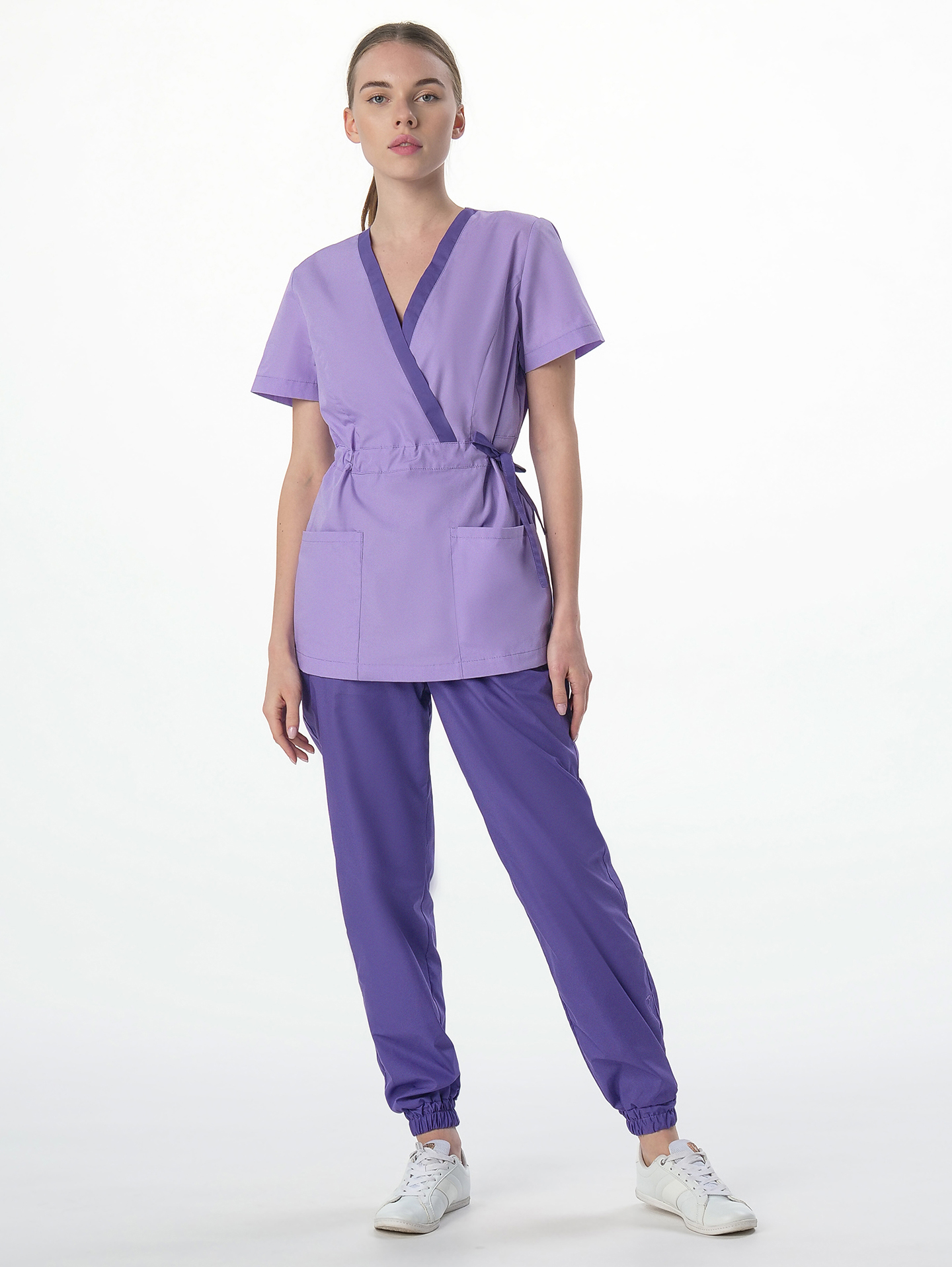 Костюм женский MedLine Арина (тк.Смесовая,120), фиолетовый/сирень