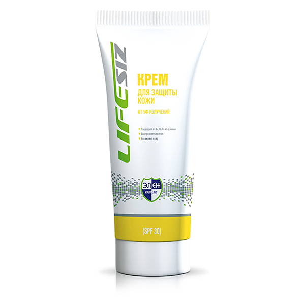 Крем защитный Элен™ от УФ излучений (SPF 30) 100 мл, арт.1047
