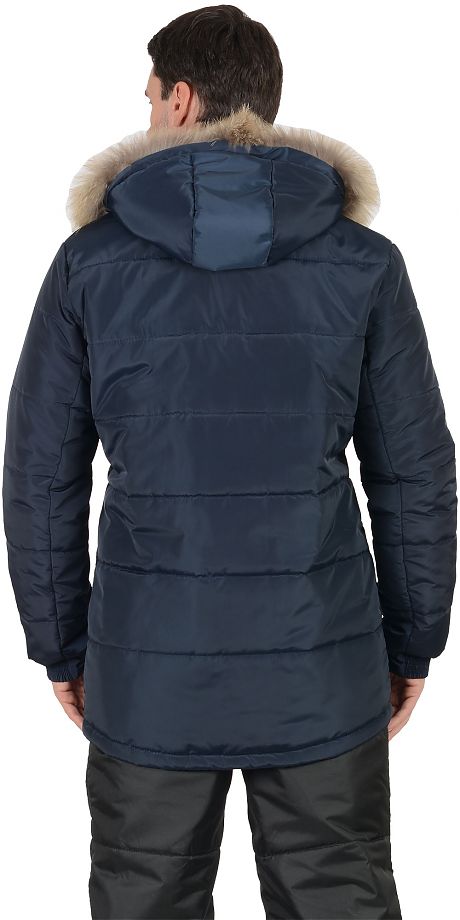 Куртка ФОРВАРД : зимняя, мужская, цв. т-синий