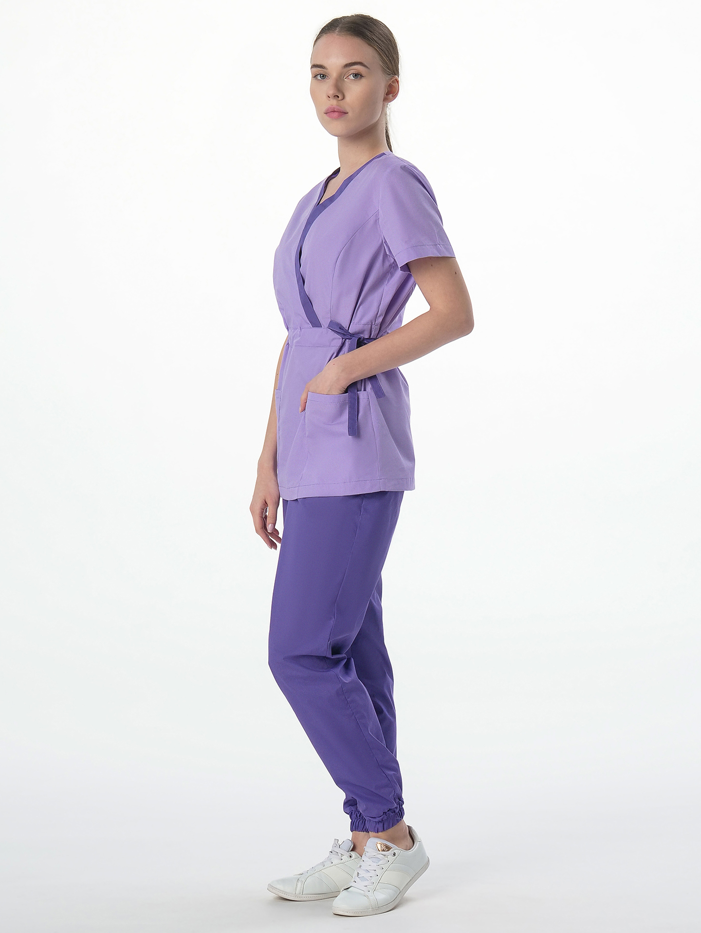 Костюм женский MedLine Арина (тк.Смесовая,120), фиолетовый/сирень