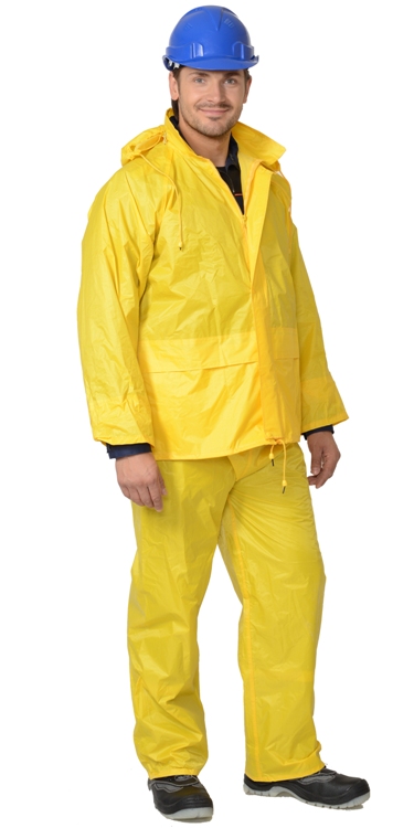 Костюм ЛИВЕНЬ: куртка, брюки желтый