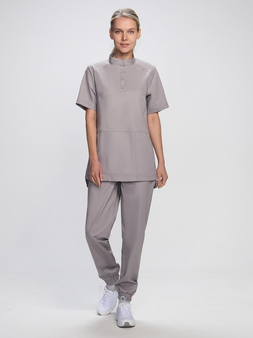 Костюм женский MedLine Ева (тк.Смесовая,145), св.серый